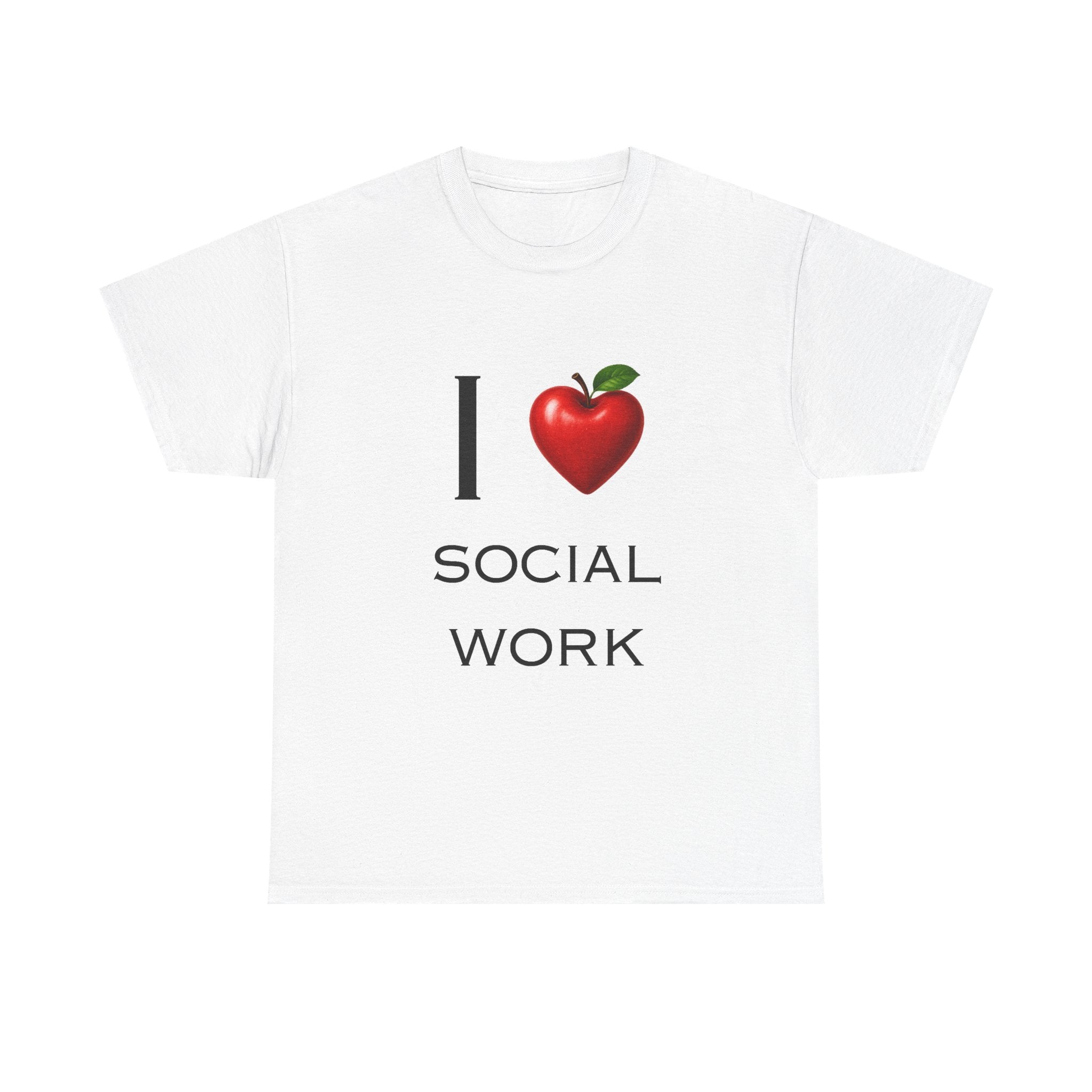 I Love Social Work Tee